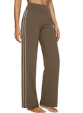 Aoysky Womens Brown Wide Leg Yoga Pants