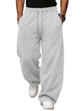 Aoysky Mens Grey Baggy Sweatpants
