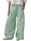Aoysky Womens Green Cargo Pants