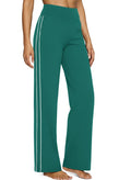 Aoysky Womens Green Wide Leg Yoga Pants