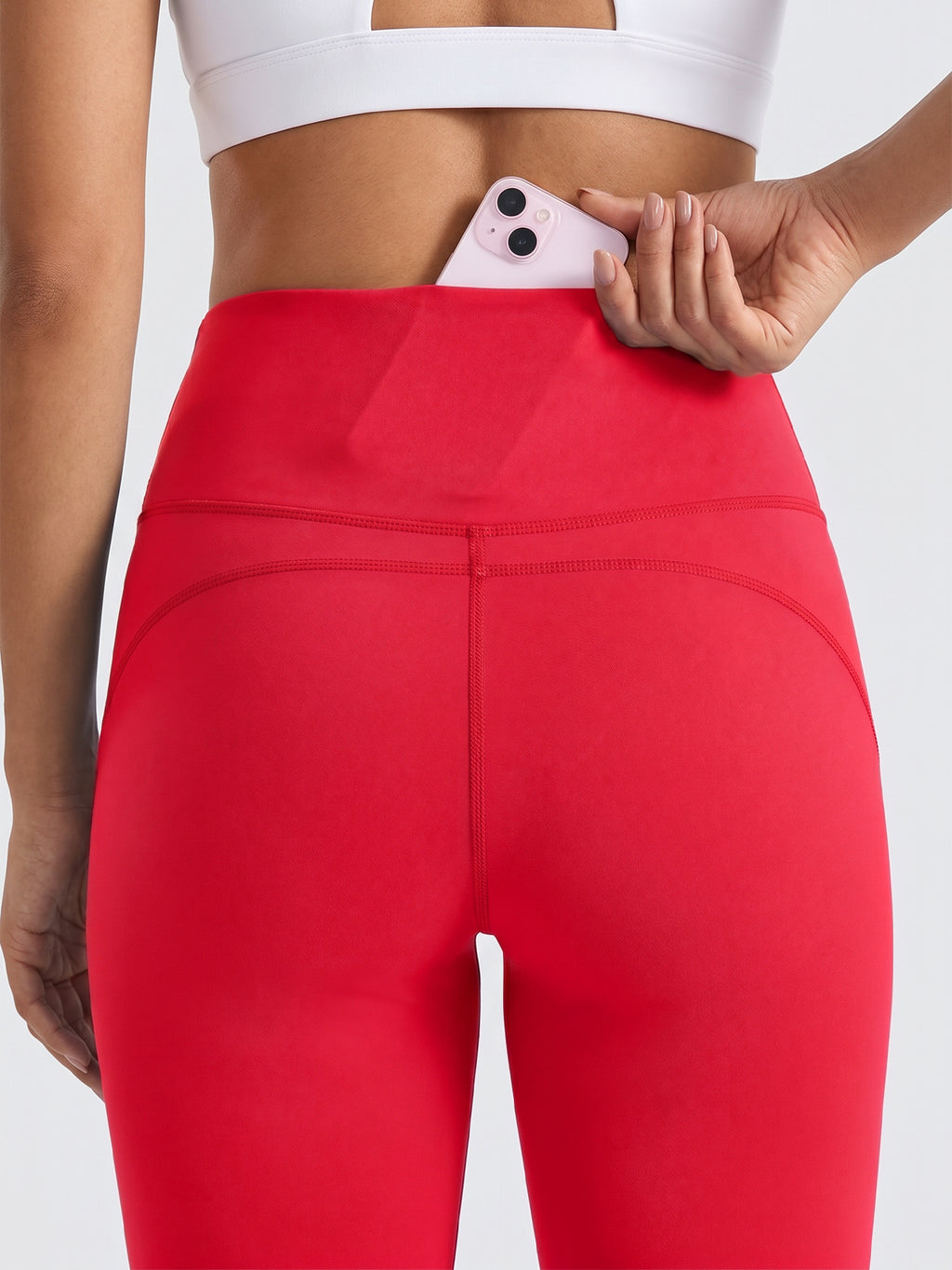 Aoysky Womens Red Flare Yoga Pants